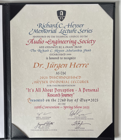 CertificateHeyserMemorialLecture